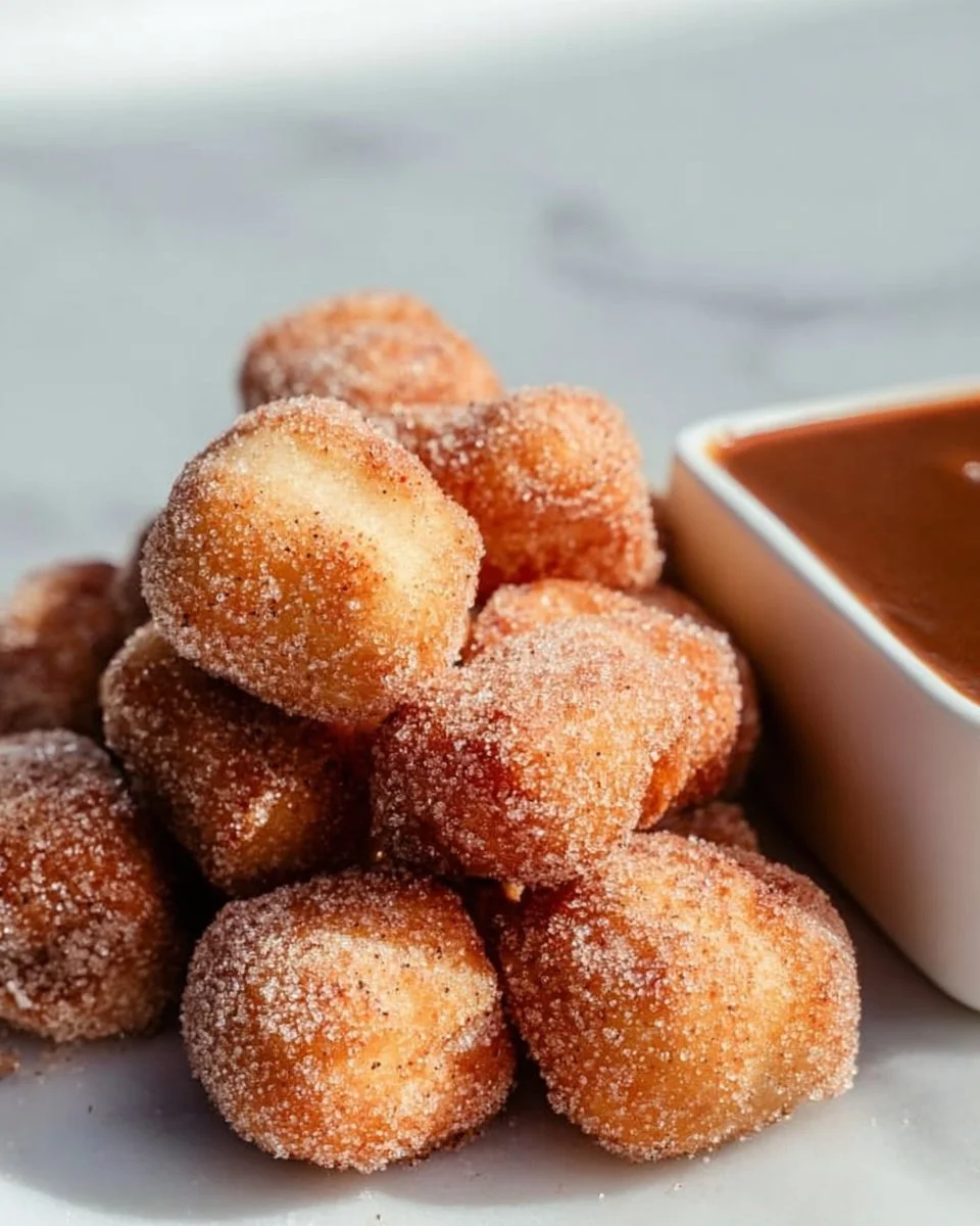 Crispy Air Fryer Churro Bites
