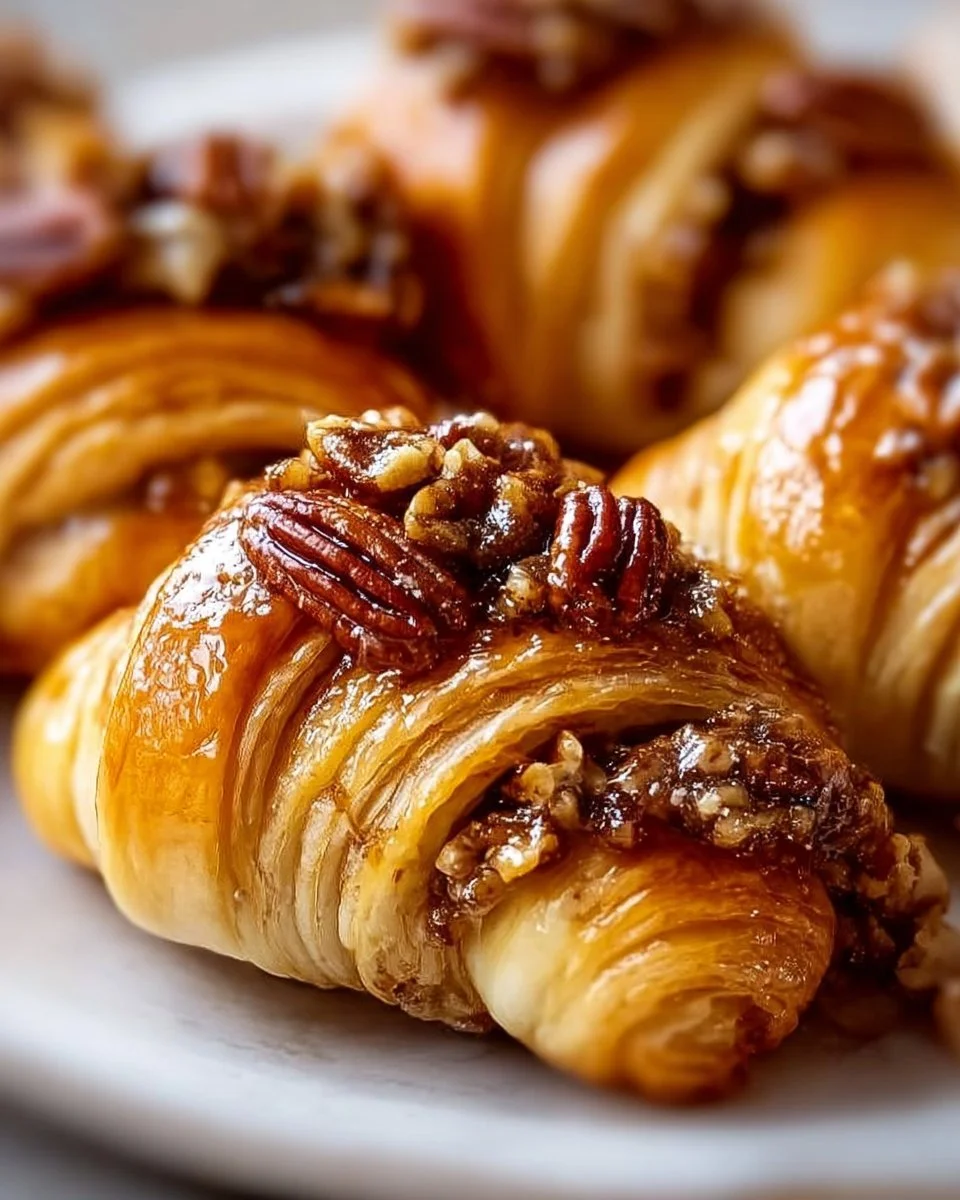Pecan Pie Crescent Rolls