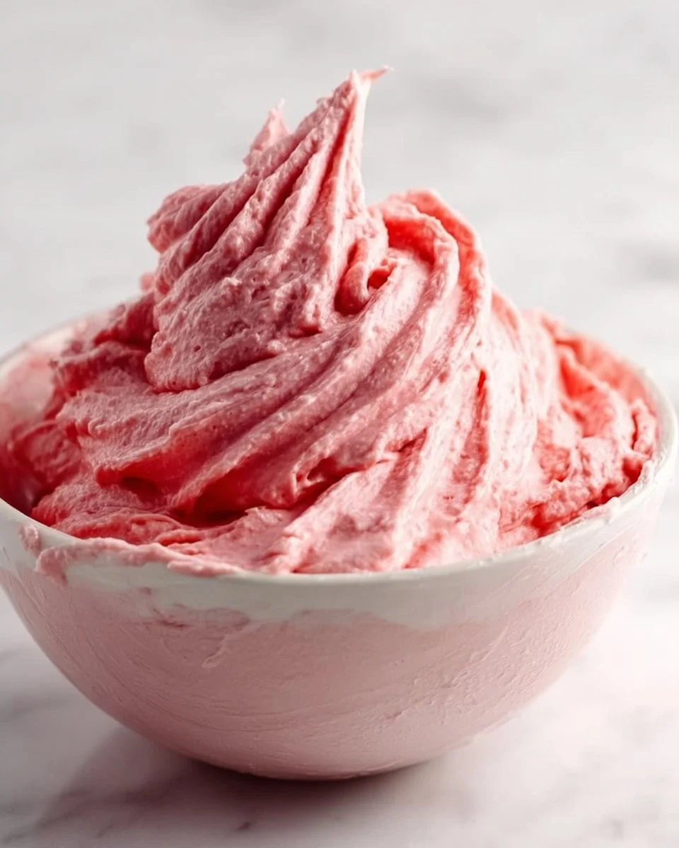 Easy Raspberry Buttercream