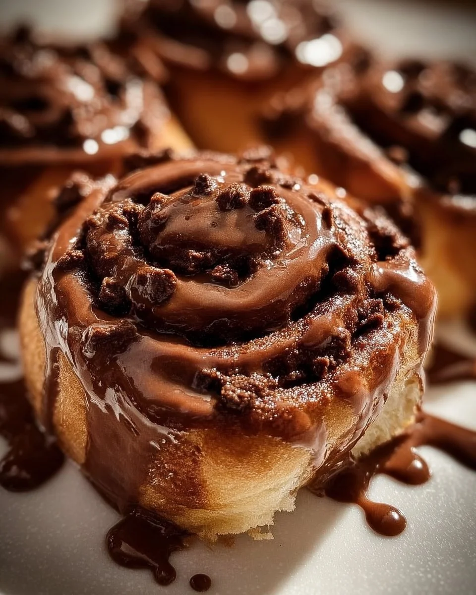Chocolate Cinnamon Rolls