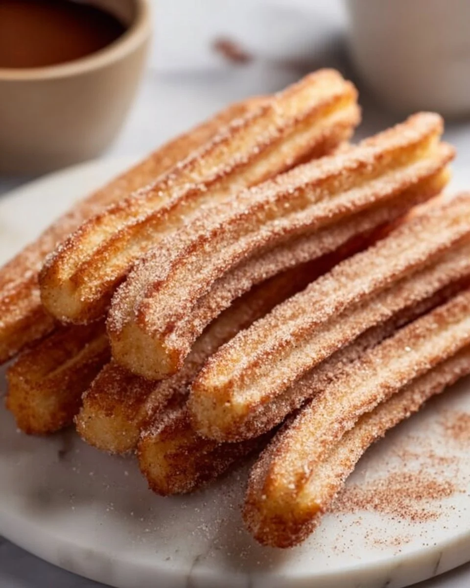Churros With Cinnamon Sugar