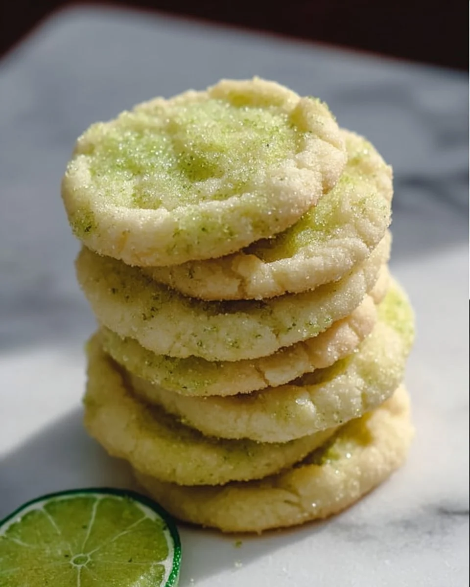 LIME SUGAR COOKIES