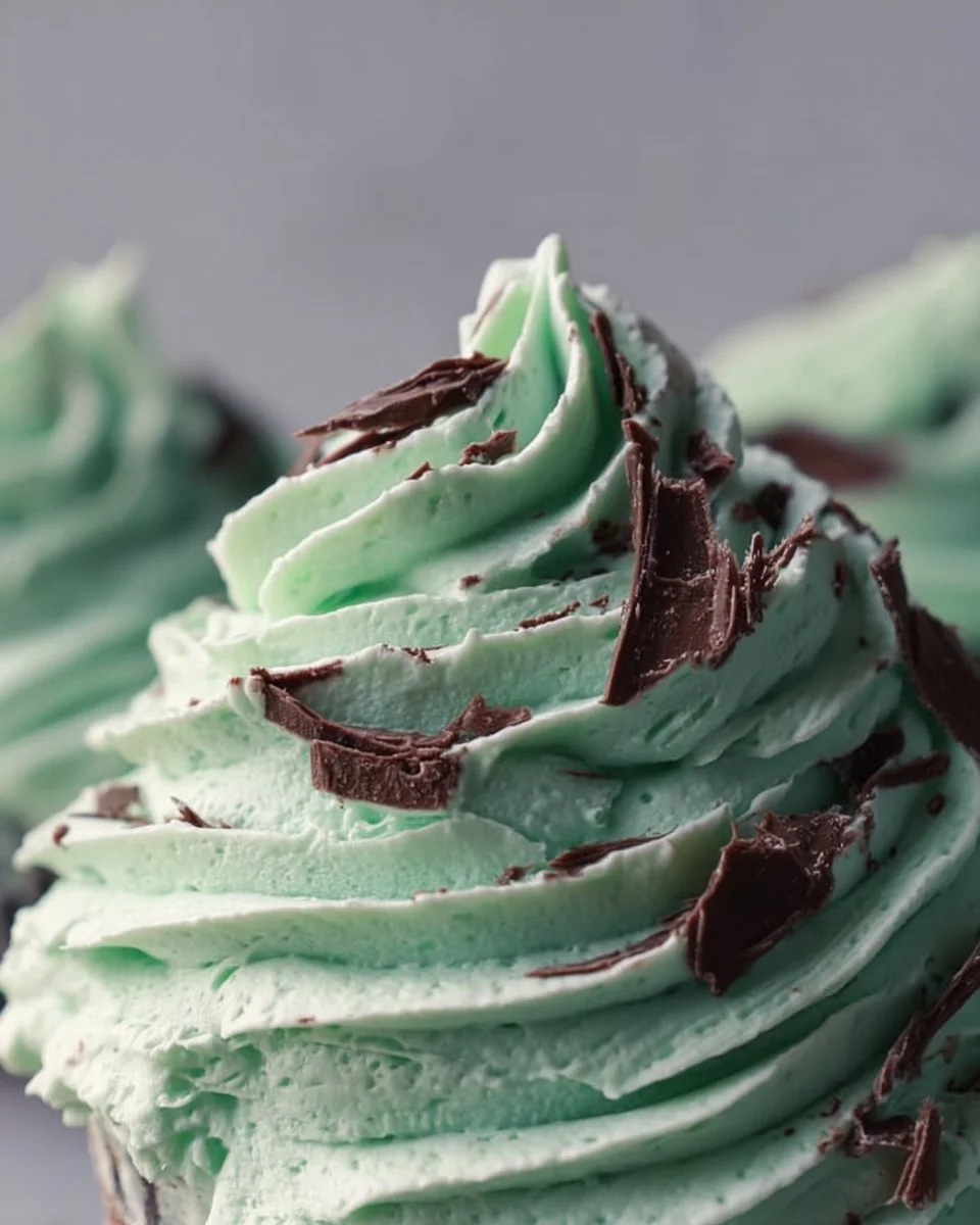 Mint Buttercream Frosting