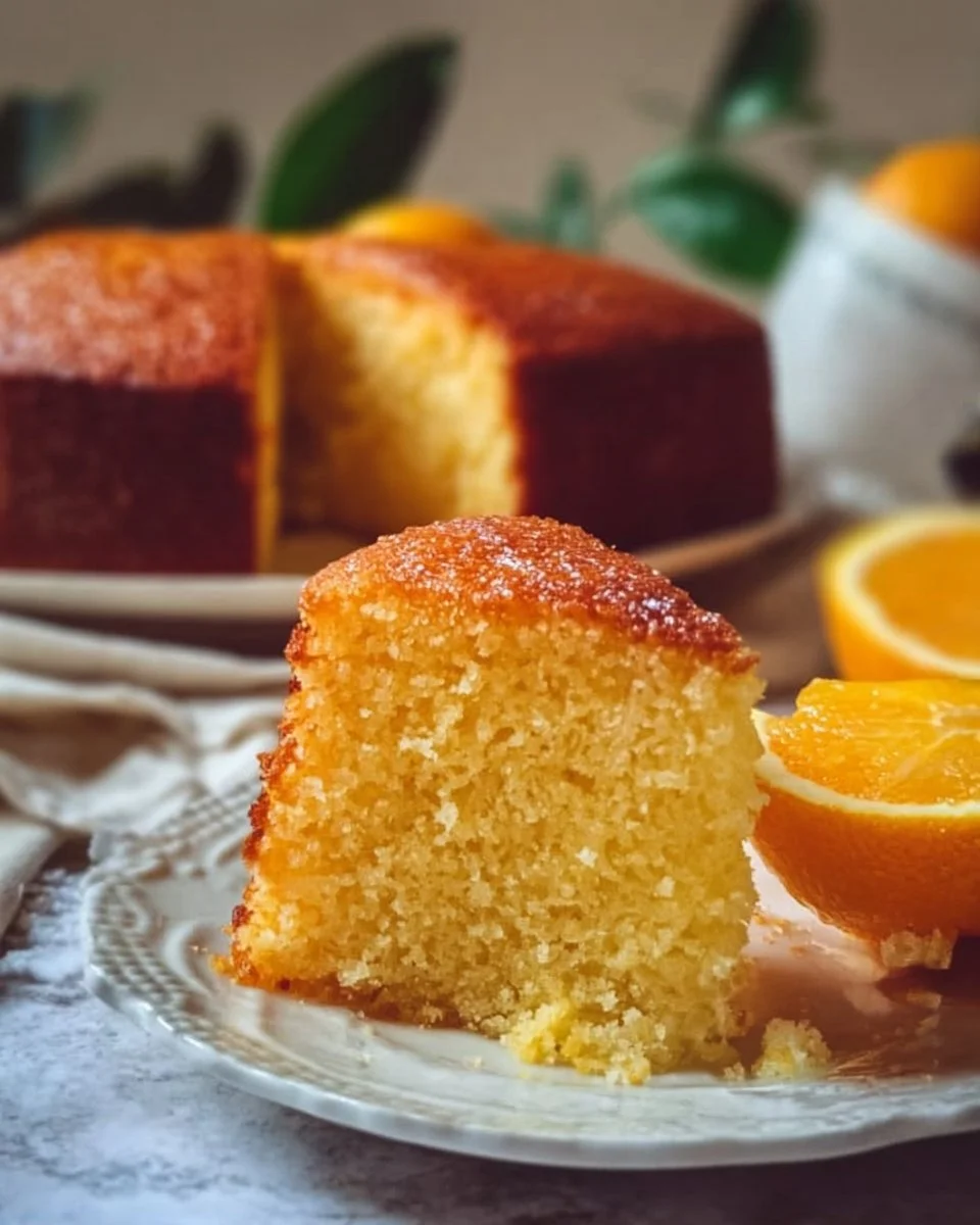 Sicilian Whole Orange Cake