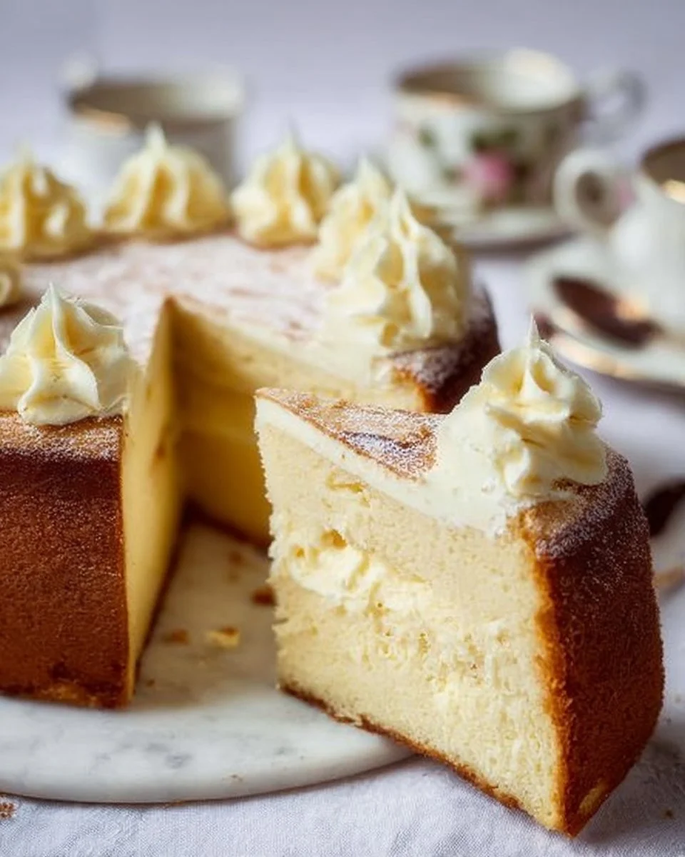 Vanilla Custard Cake