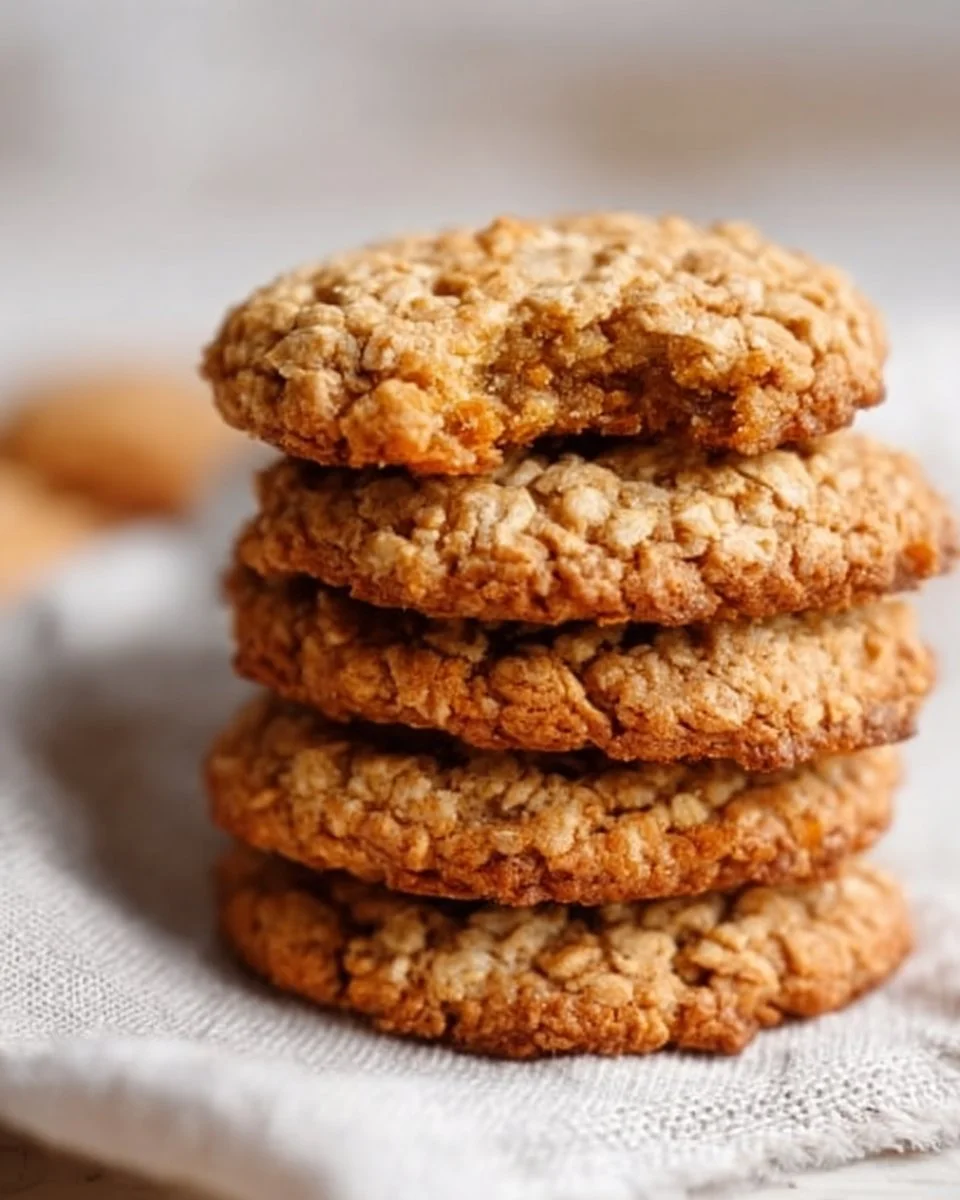 Honey Oatmeal Cookies