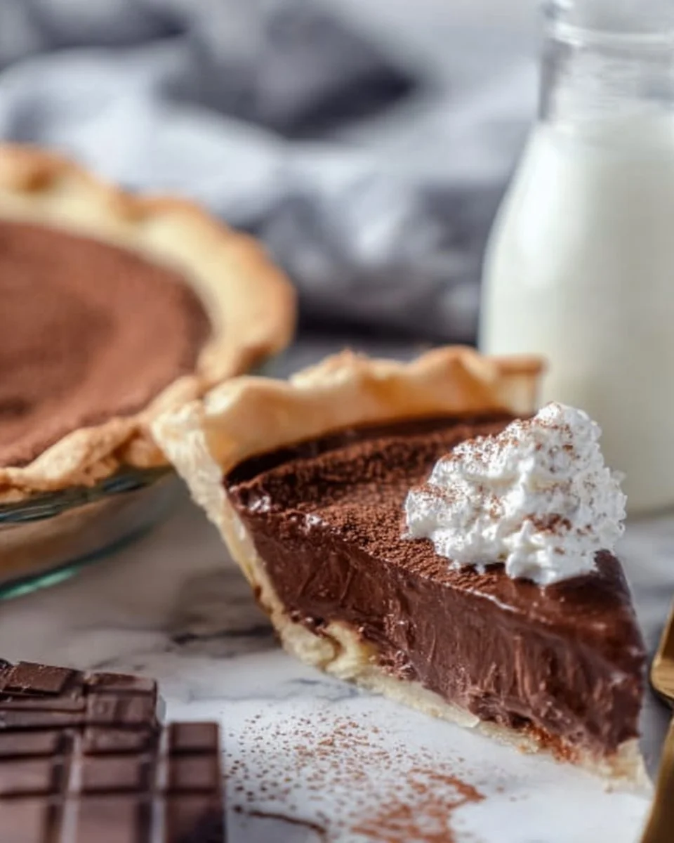 Old Fashioned Chocolate Pie