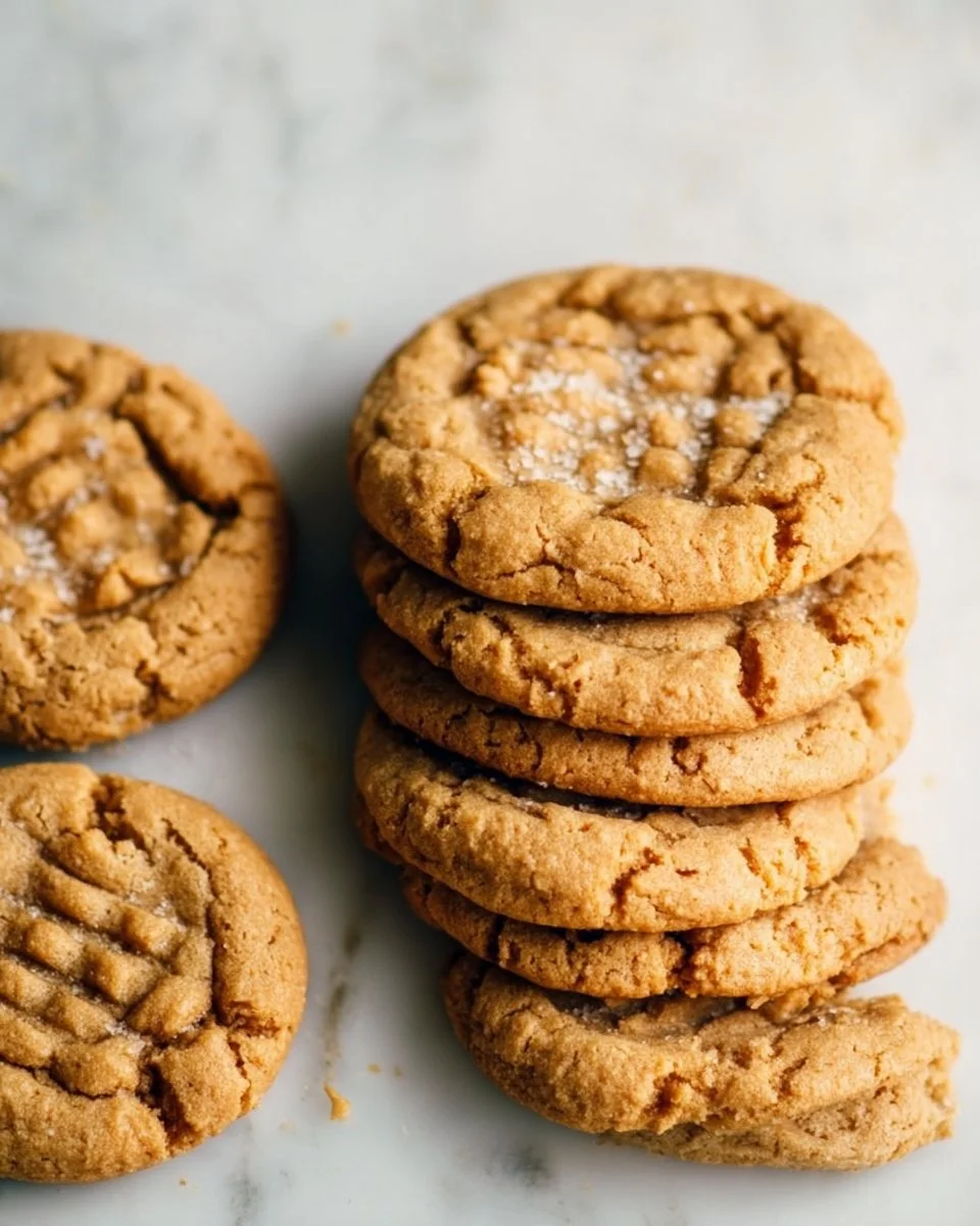 Soft and Chewy Peanut Butter Cookies